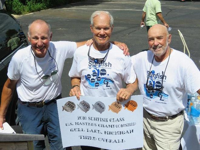 Great Grand Masters, L to R: 2nd-John Meyer; 1st- Dick Tillman; 3rd-George Sechrist © Gail M. Turluck